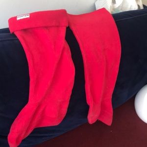 RED hunter rain boots inserts